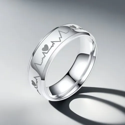 Anello in Argento 'Per Sempre nel Mio Cuore'