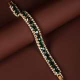 Bracciale Verde Oro