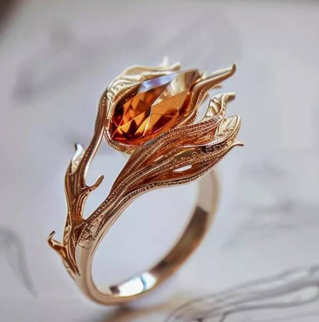 Anello Fiamma Selvaggia