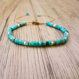 Bracciale di Turchese Delicato e Senza Tempo