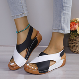 Sandali con zeppa confortevoli