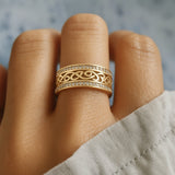 Anello Oro Bright Hollow