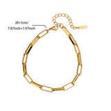 Cavigliera Dainty Large Paper Clip