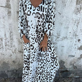 Jessa - Abito Maxi Leopardo