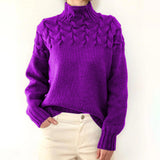 Elena | Maglione Collo Alto Caldo