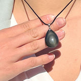 Pendente in Ossidiana Occhio Celeste