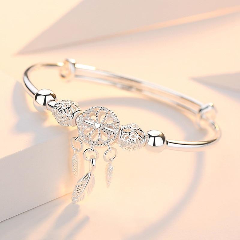 Bracciale Sognatore Regolabile Argento