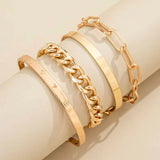 Set Bracciali Élan Mercer in Oro Bianco