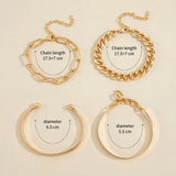 Set Bracciali Élan Mercer in Oro Bianco