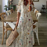 Michaela - Vestito Boho con Copertura per la Pancia