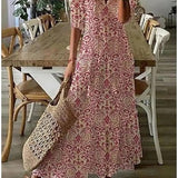 LUNA | ABITO MIDI STILE BOHO SENZA SFORZO