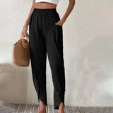 Essari - Pantaloni con Orlo Spaccato